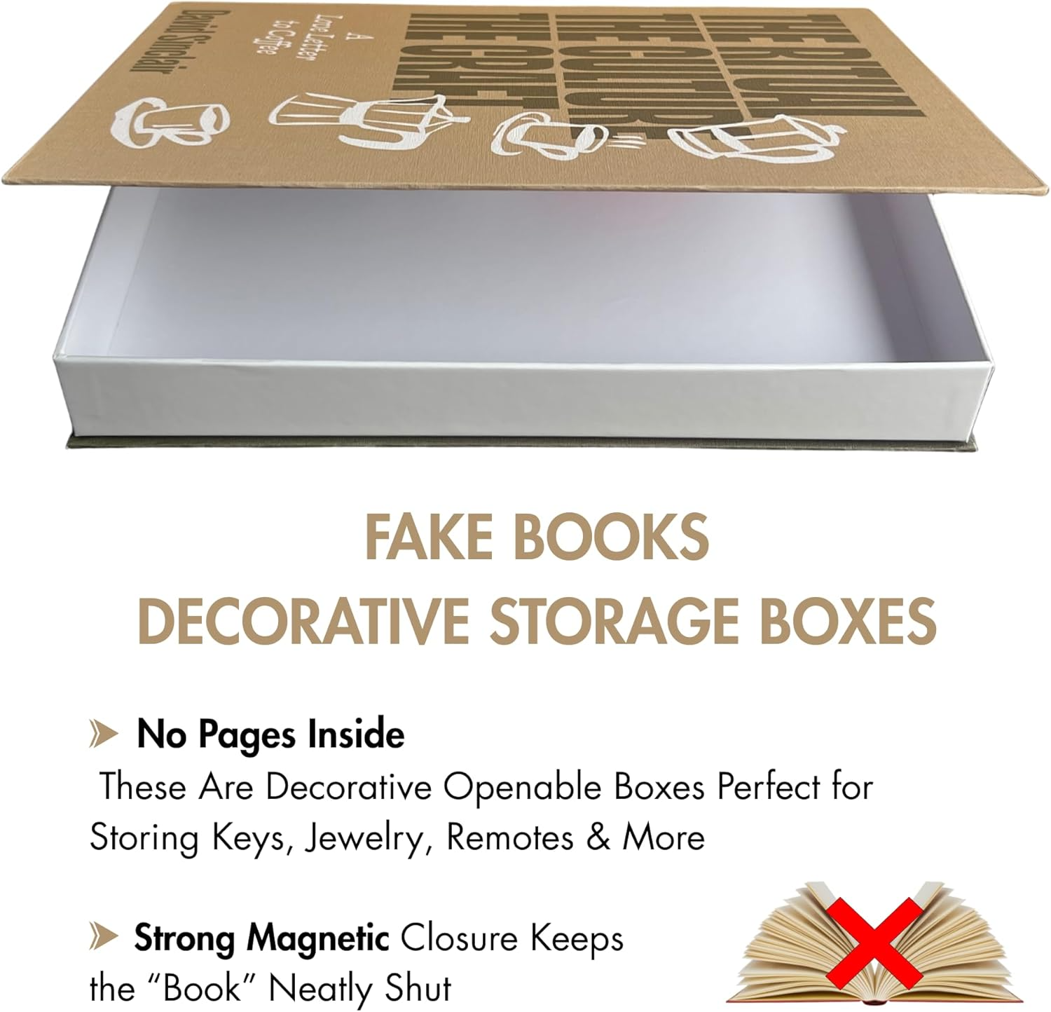 Decorative Books - Cocktail & Coffee (Set of 2)