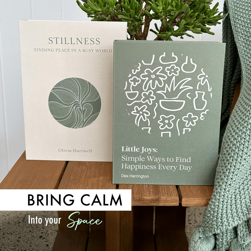 Decorative Books - Mindfulness & Stillness (Set of 2)