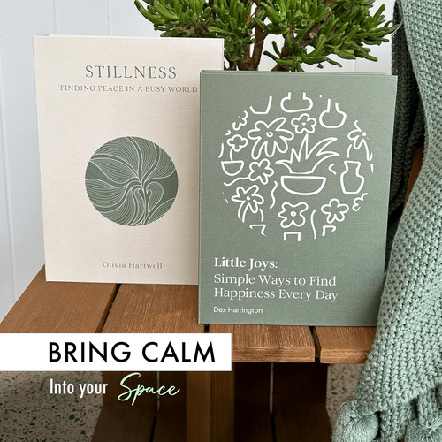Decorative Books - Mindfulness & Stillness (Set of 2)