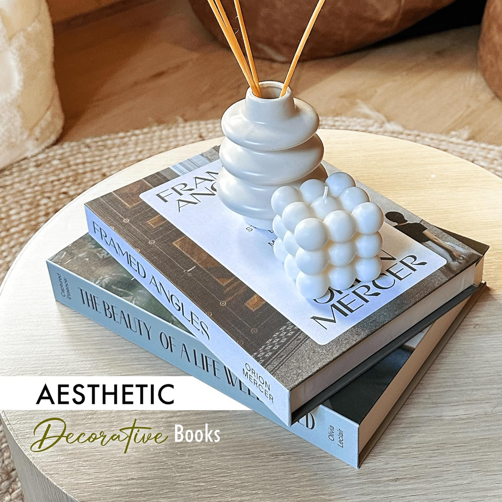 Decorative Books - Photography & Lifestyle (Set of 2)