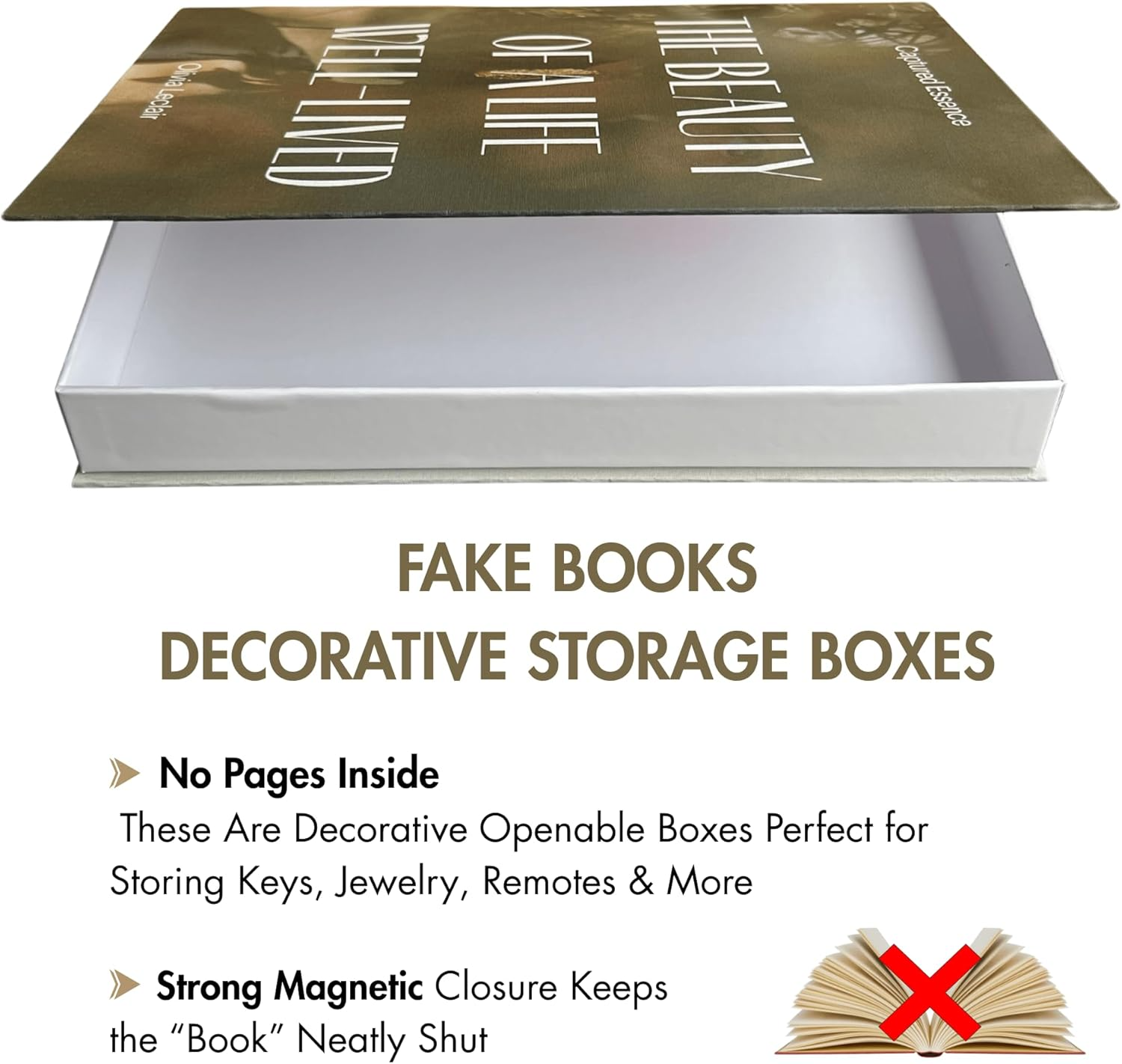 Decorative Books - Photography & Lifestyle (Set of 2)