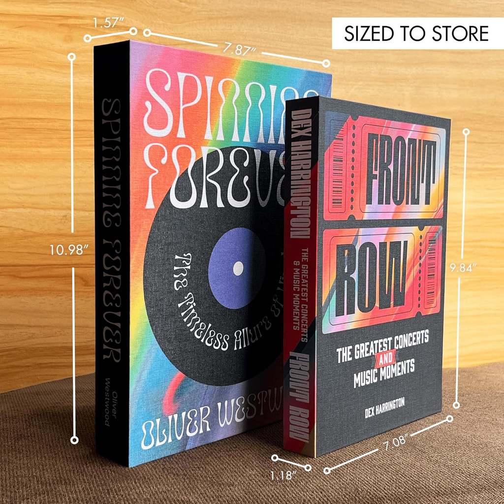 Decorative Books - Music & Pop Culture (Set of 2)
