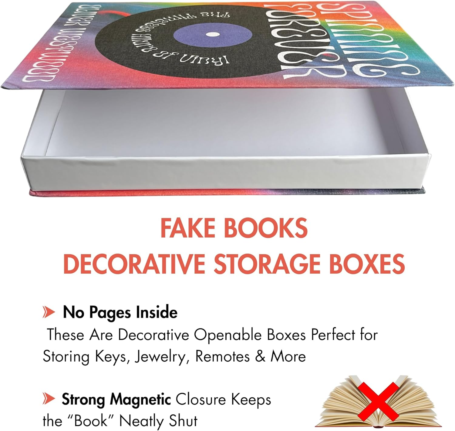Decorative Books - Music & Pop Culture (Set of 2)
