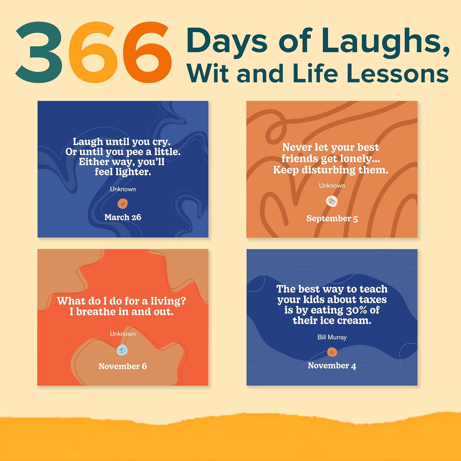 Funny Wisecracks & Wisdom Calendar