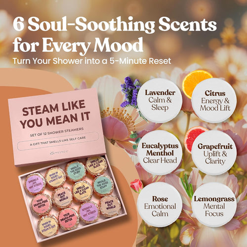 Shower Steamers - Self Care Series 12 Pack