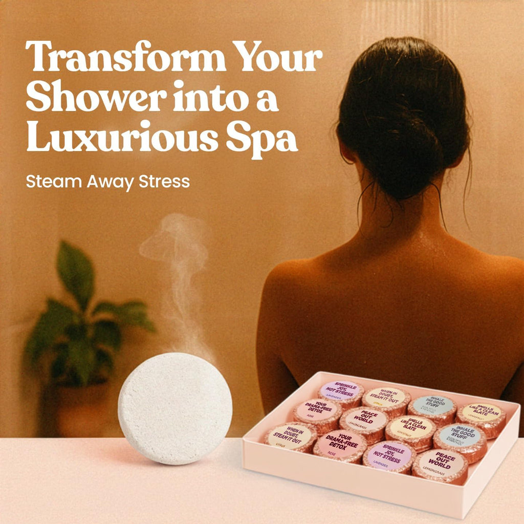 Shower Steamers - Self Care Series 12 Pack