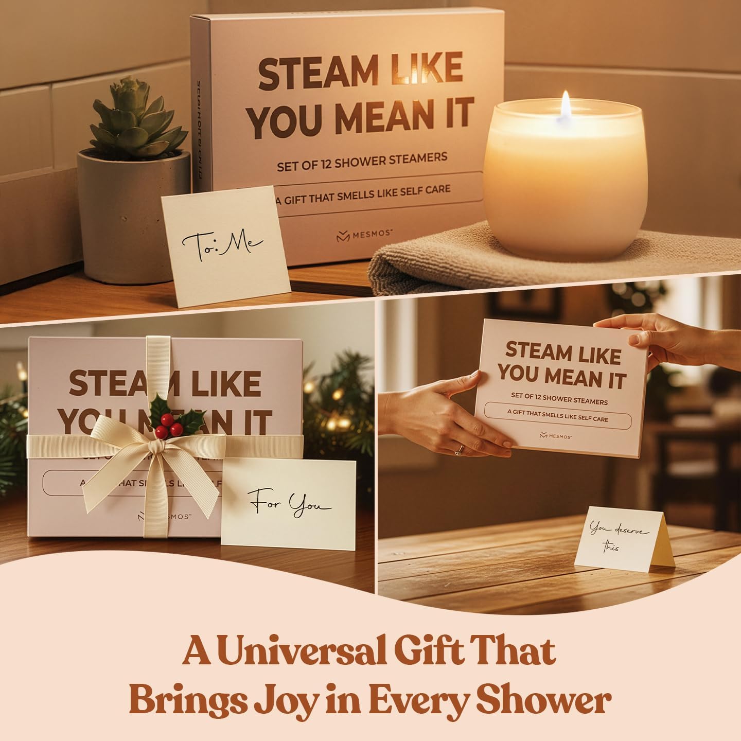 Shower Steamers - Self Care Series 12 Pack