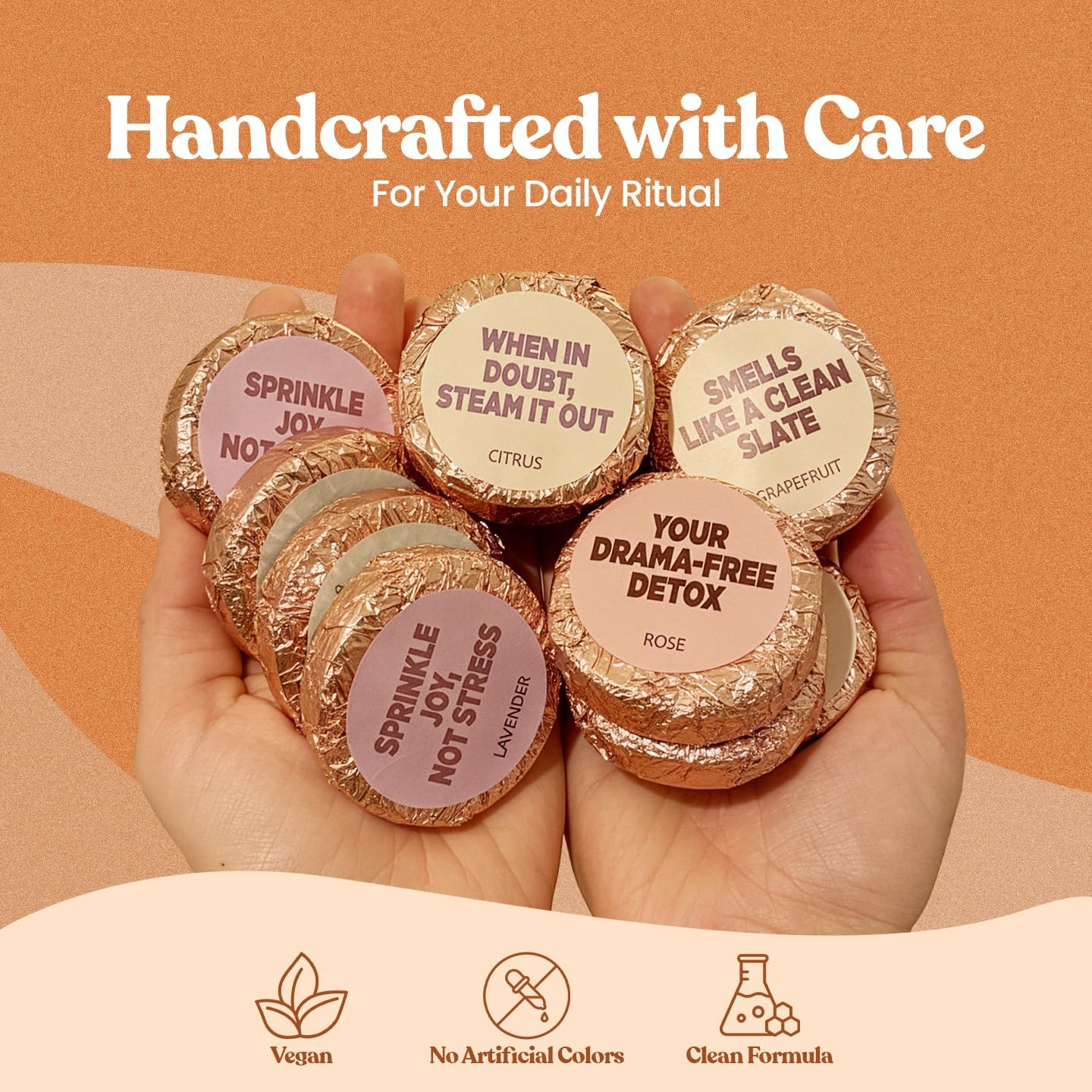 Shower Steamers - Self Care Series 12 Pack