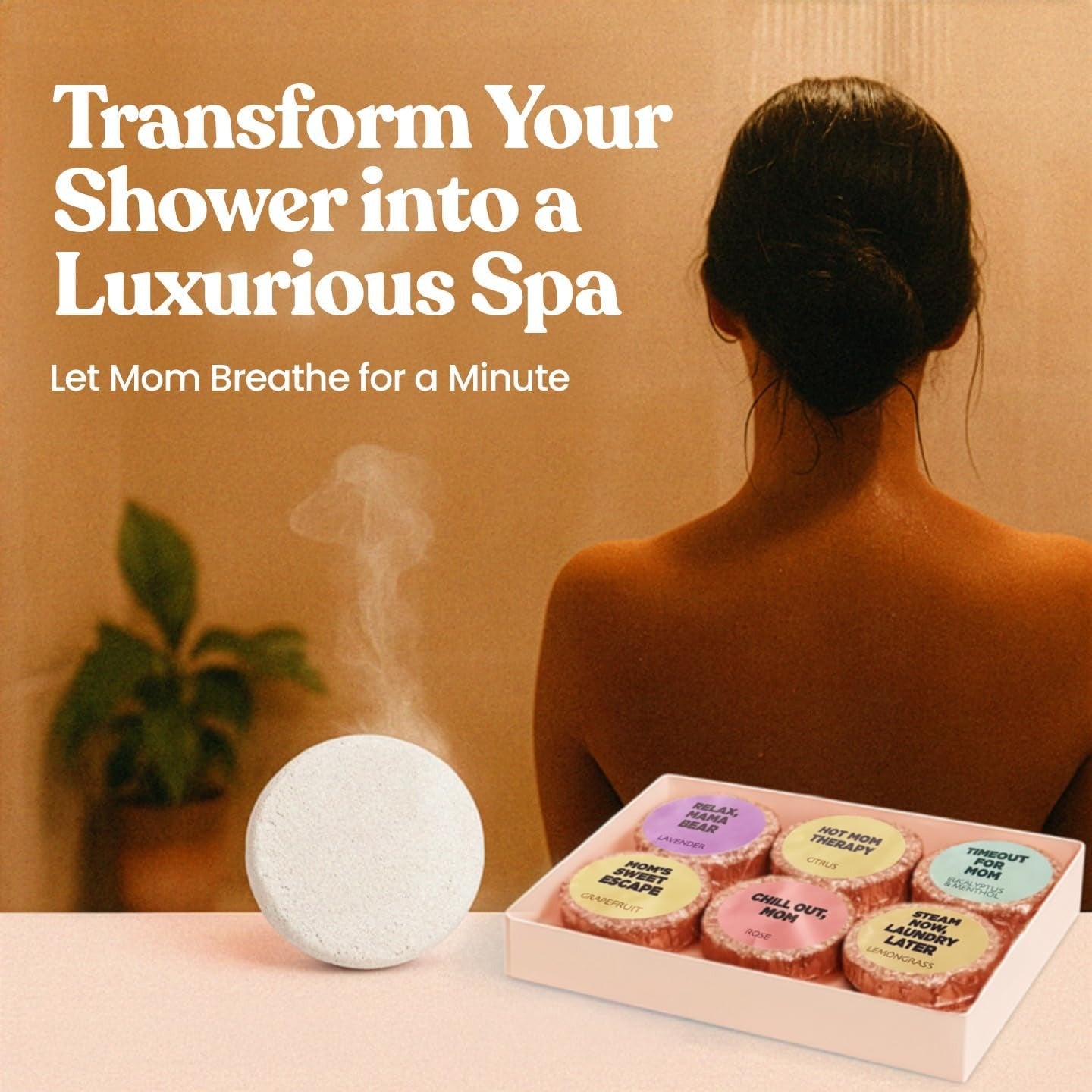 Shower Steamers - Self Care Series 6 Pack