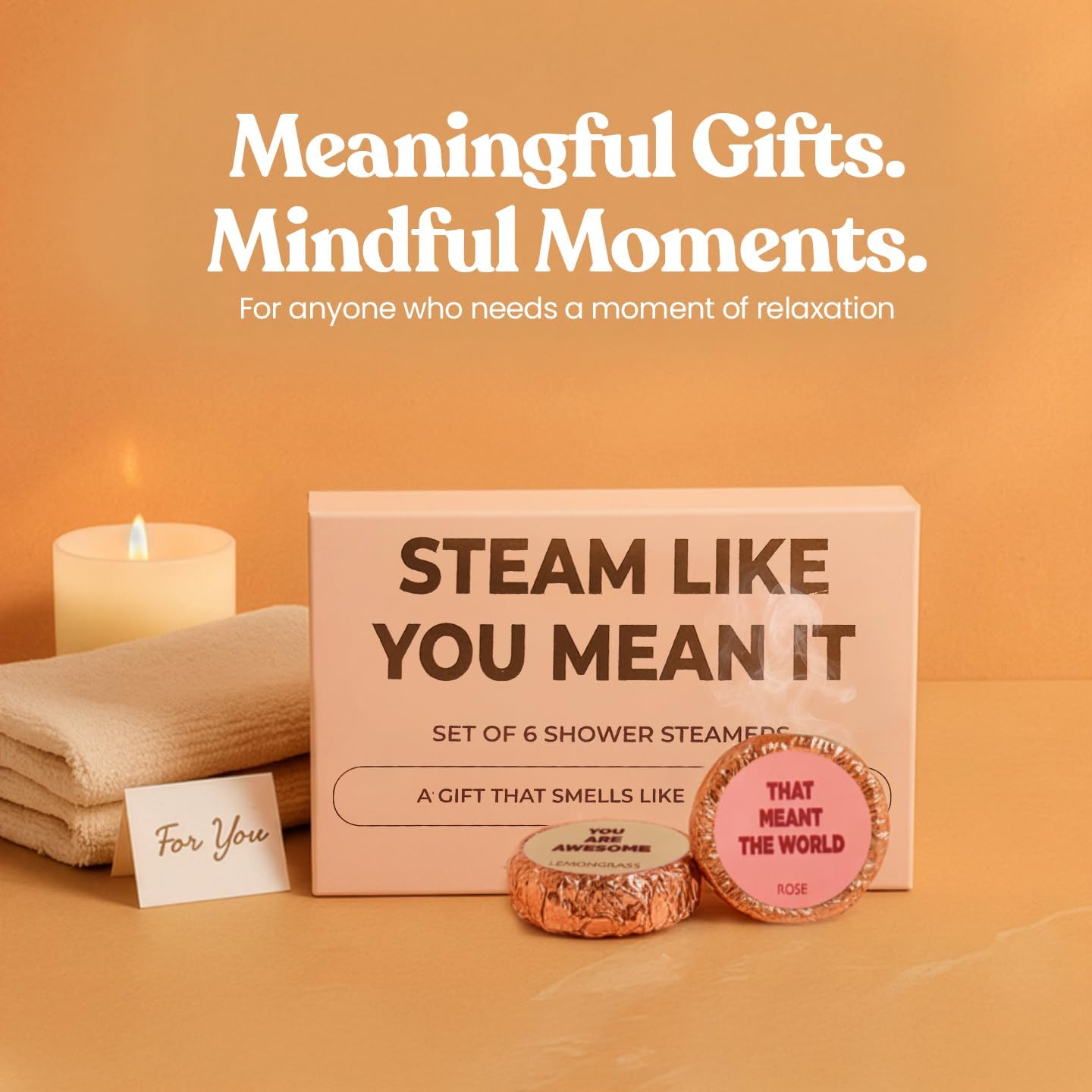 Shower Steamers - Thank You Series 6 Pack