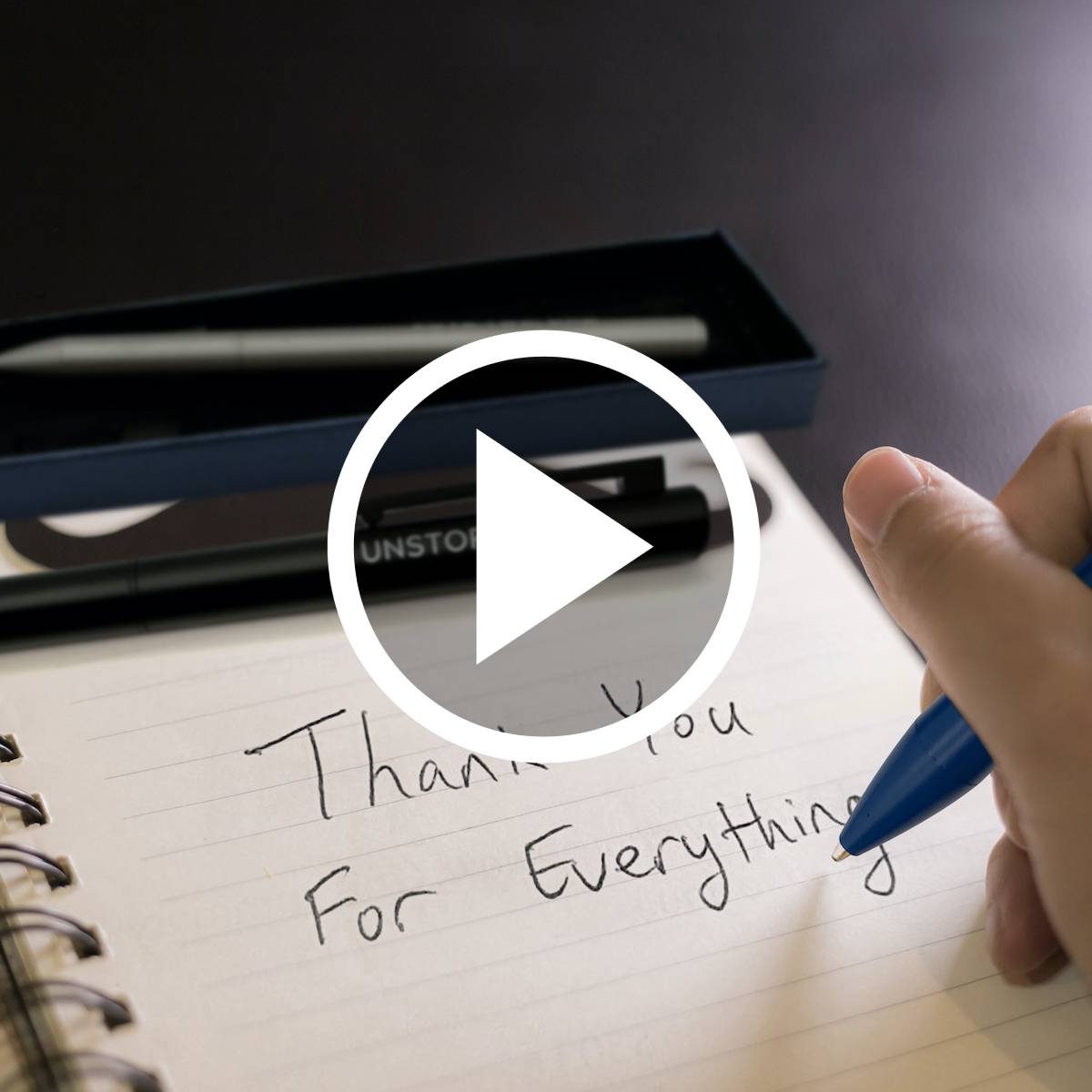 video-writes in good quality black ink
