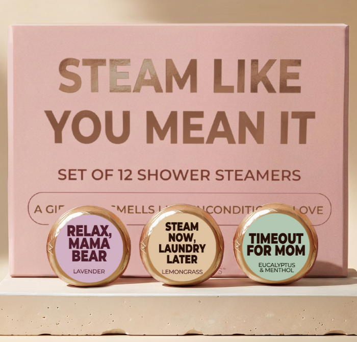 Mesmos Steam Like You Mean It, set of 12 shower steamers