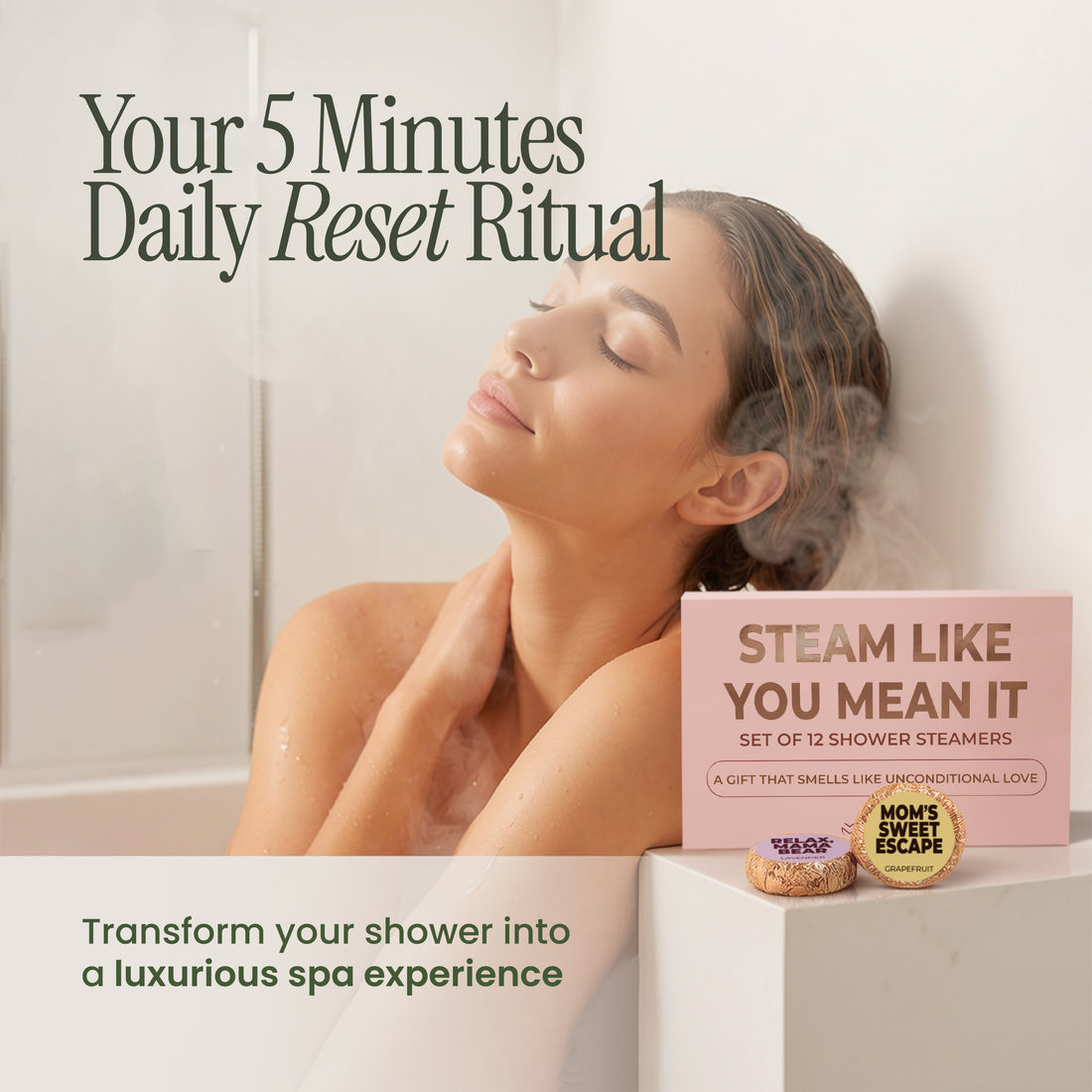Your 5 minutes daily reset ritual — Steam Like You Mean It